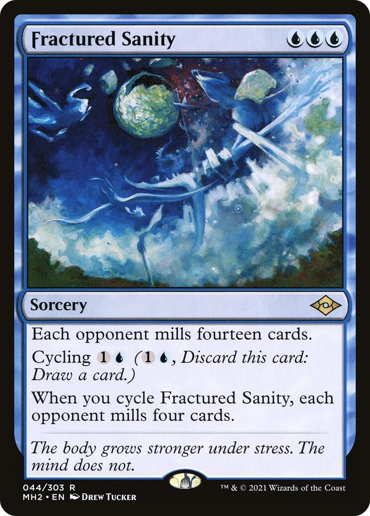 Image for Fractured Sanity (44) (Modern Horizons 2) (MH2) - Magic: The Gathering