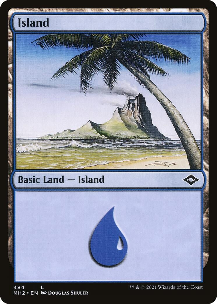 Image for Island (484) (484) (Modern Horizons 2) (MH2) - Magic: The Gathering