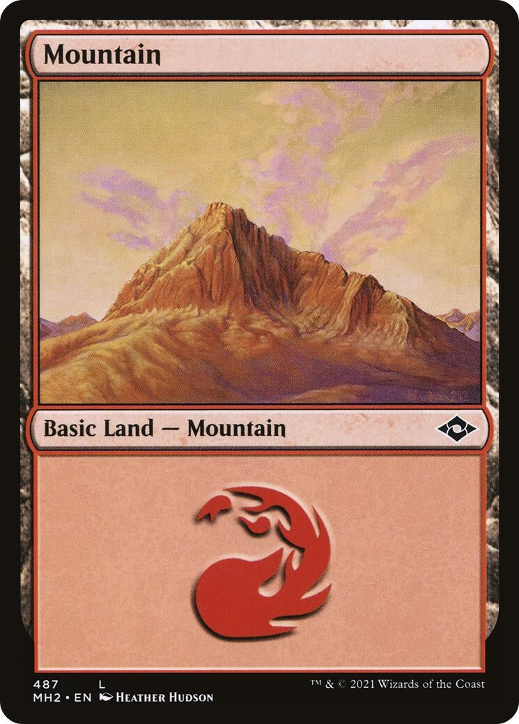 Image for Mountain (487) (487) (Modern Horizons 2) (MH2) - Magic: The Gathering