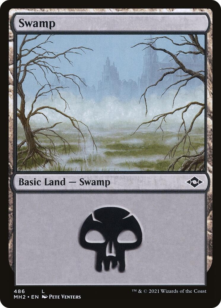 Image for Swamp (486) (486) (Modern Horizons 2) (MH2) - Magic: The Gathering
