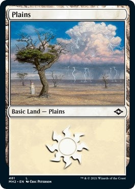 Image for Plains (481) (Foil Etched) (481) (Modern Horizons 2) (MH2) - Magic: The Gathering