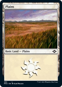 Image for Plains (482) (Foil Etched) (482) (Modern Horizons 2) (MH2) - Magic: The Gathering