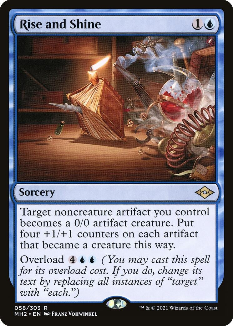 Image for Rise and Shine (58) (Modern Horizons 2) (MH2) - Magic: The Gathering