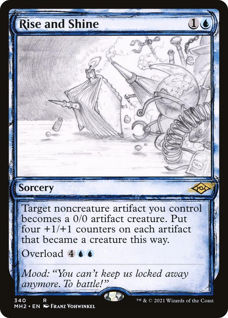 Image for Rise and Shine (Showcase) (340) (Modern Horizons 2) (MH2) - Magic: The Gathering