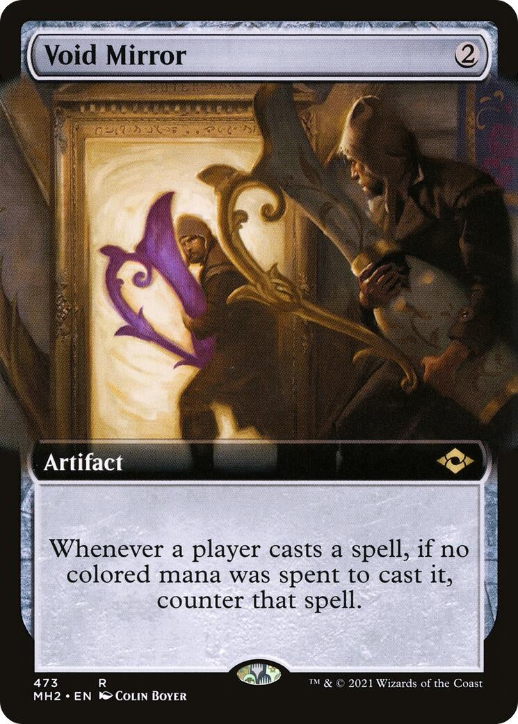 Image for Void Mirror (Extended Art) (473) (Modern Horizons 2) (MH2) - Magic: The Gathering