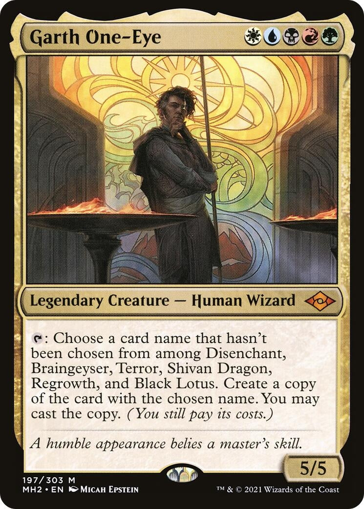 Image for Garth One-Eye (197) (Modern Horizons 2) (MH2) - Magic: The Gathering