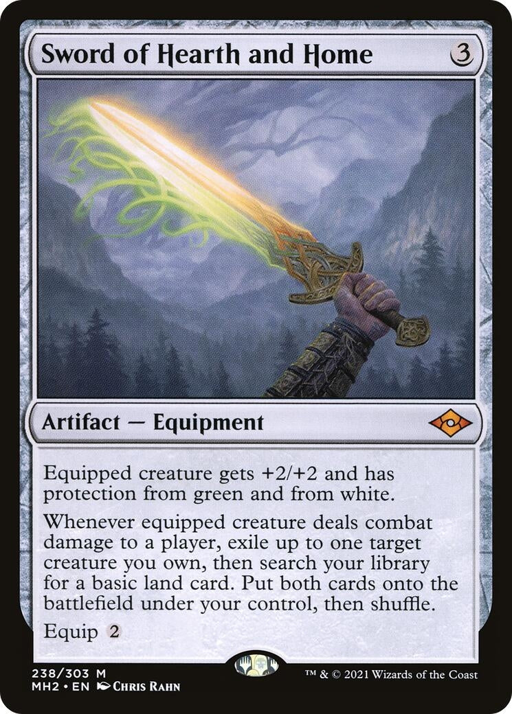 Image for Sword of Hearth and Home (238) (Modern Horizons 2) (MH2) - Magic: The Gathering
