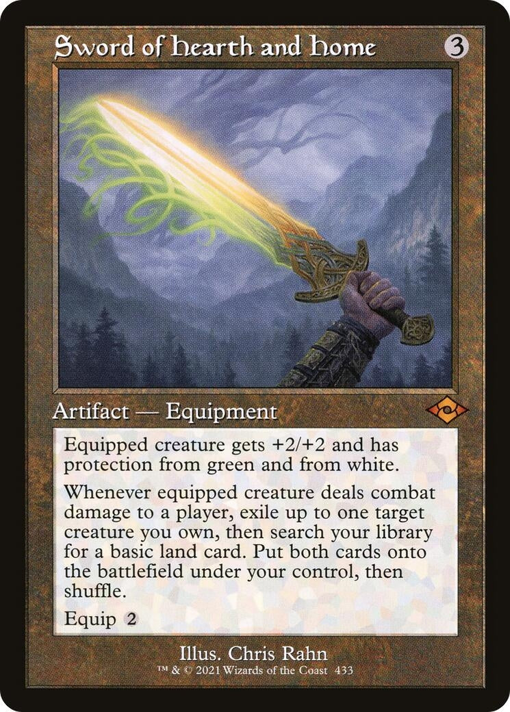 Image for Sword of Hearth and Home (Retro Frame) (433) (Modern Horizons 2) (MH2) - Magic: The Gathering