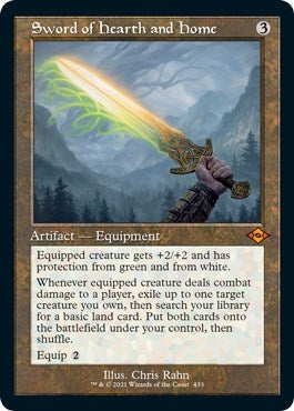 Image for Sword of Hearth and Home (Retro Frame) (Foil Etched) (433) (Modern Horizons 2) (MH2) - Magic: The Gathering