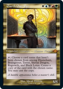 Image for Garth One-Eye (Retro Frame) (Foil Etched) (420) (Modern Horizons 2) (MH2) - Magic: The Gathering