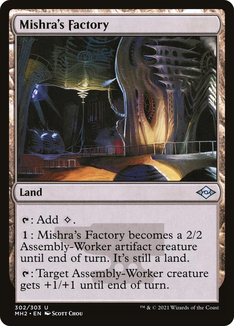 Image for Mishra's Factory (302) (Modern Horizons 2) (MH2) - Magic: The Gathering
