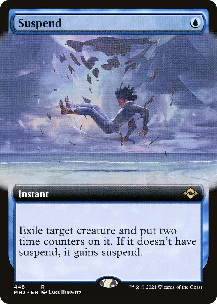 Image for Suspend (Extended Art) (448) (Modern Horizons 2) (MH2) - Magic: The Gathering