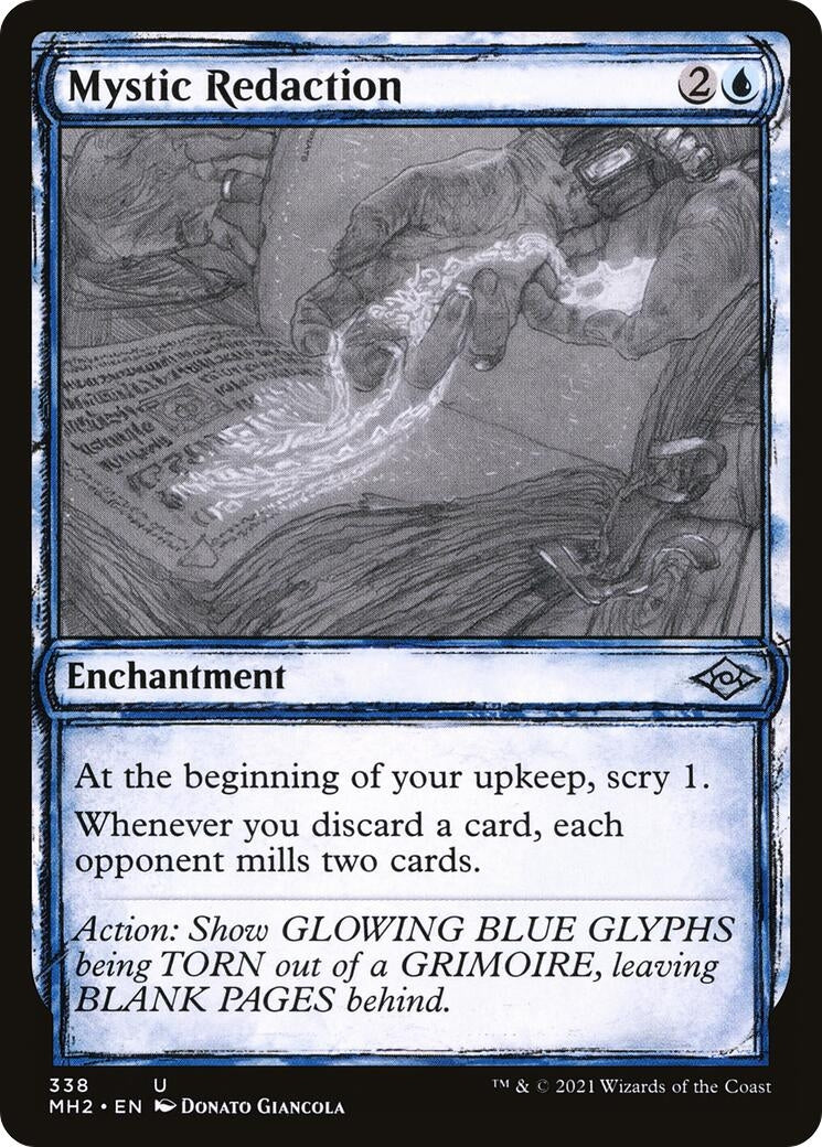 Image for Mystic Redaction (Showcase) (338) (Modern Horizons 2) (MH2) - Magic: The Gathering