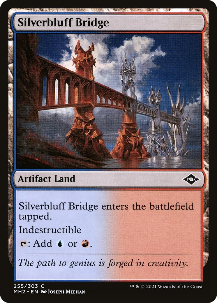 Image for Silverbluff Bridge (255) (Modern Horizons 2) (MH2) - Magic: The Gathering