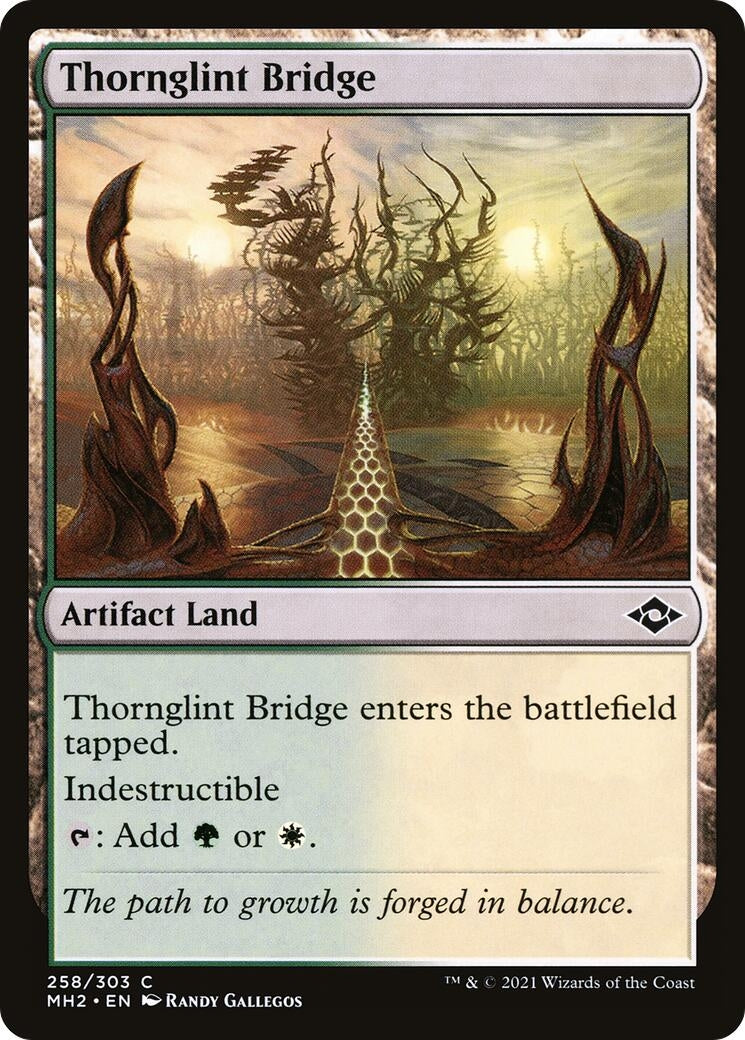 Image for Thornglint Bridge (258) (Modern Horizons 2) (MH2) - Magic: The Gathering