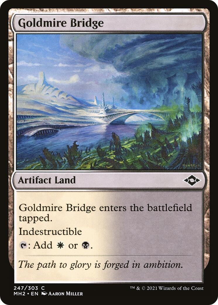 Image for Goldmire Bridge (247) (Modern Horizons 2) (MH2) - Magic: The Gathering