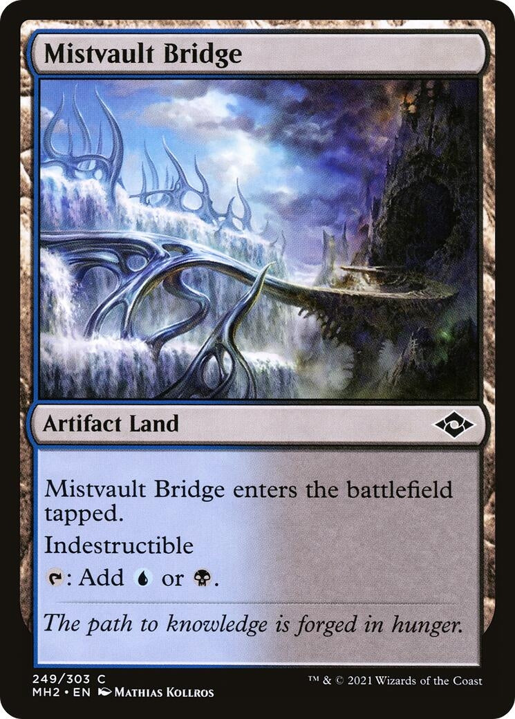 Image for Mistvault Bridge (249) (Modern Horizons 2) (MH2) - Magic: The Gathering
