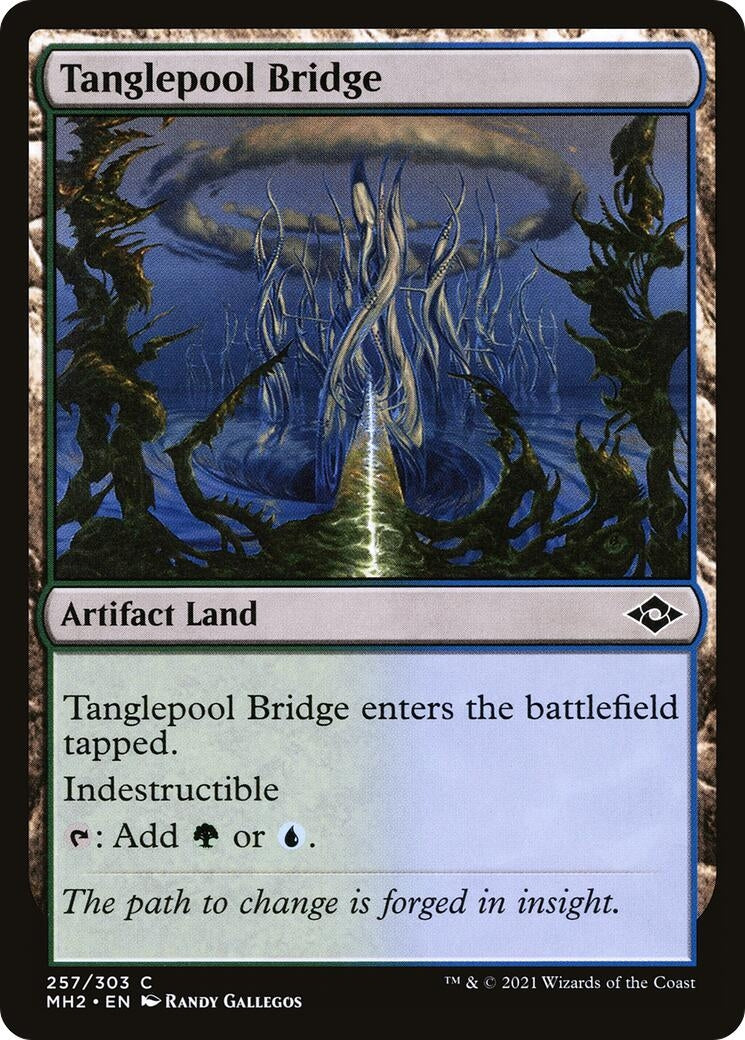 Image for Tanglepool Bridge (257) (Modern Horizons 2) (MH2) - Magic: The Gathering