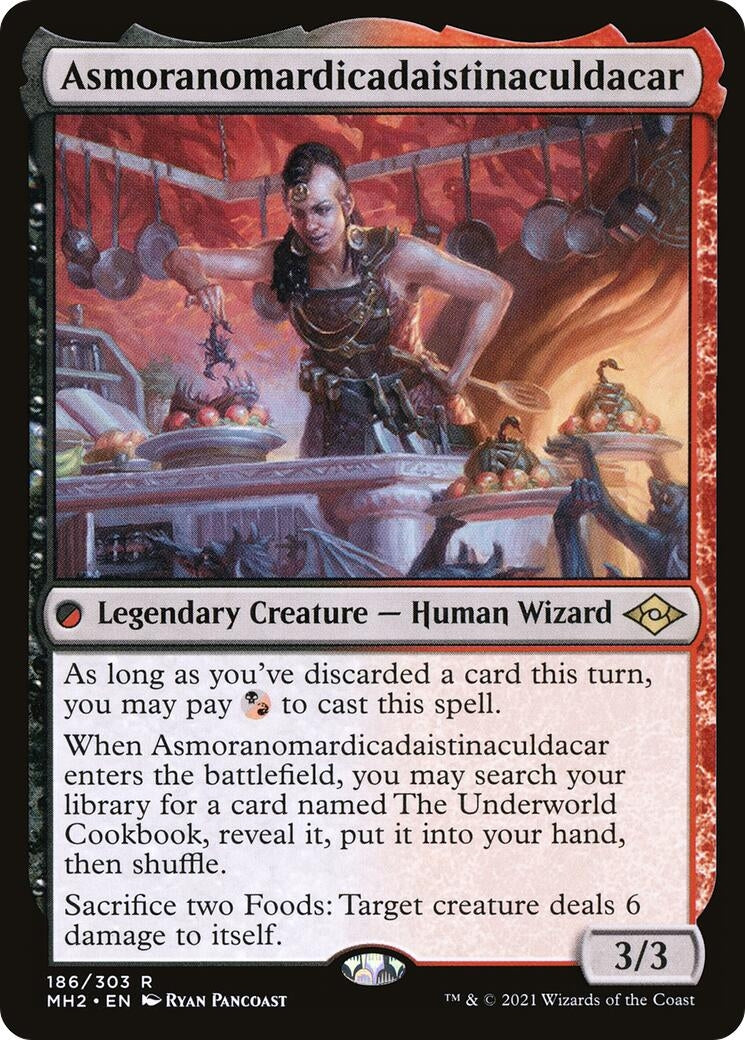 Image for Asmoranomardicadaistinaculdacar (186) (Modern Horizons 2) (MH2) - Magic: The Gathering