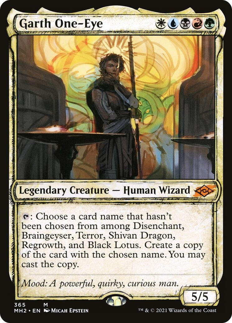 Image for Garth One-Eye (Showcase) (365) (Modern Horizons 2) (MH2) - Magic: The Gathering