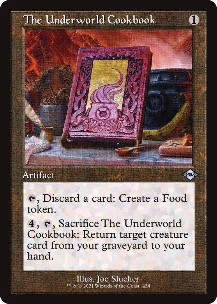 Image for The Underworld Cookbook (Retro Frame) (434) (Modern Horizons 2) (MH2) - Magic: The Gathering