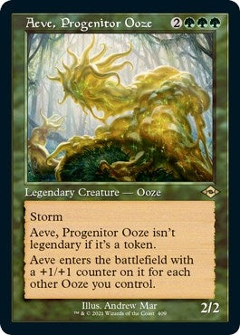Image for Aeve, Progenitor Ooze (Retro Frame) (Foil Etched) (409) (Modern Horizons 2) (MH2) - Magic: The Gathering