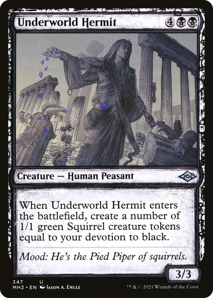 Image for Underworld Hermit (Showcase) (347) (Modern Horizons 2) (MH2) - Magic: The Gathering