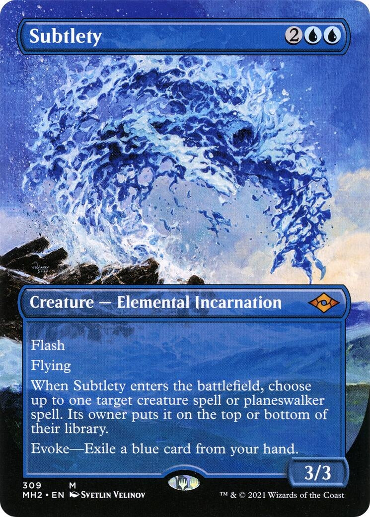 Image for Subtlety (Borderless) (309) (Modern Horizons 2) (MH2) - Magic: The Gathering