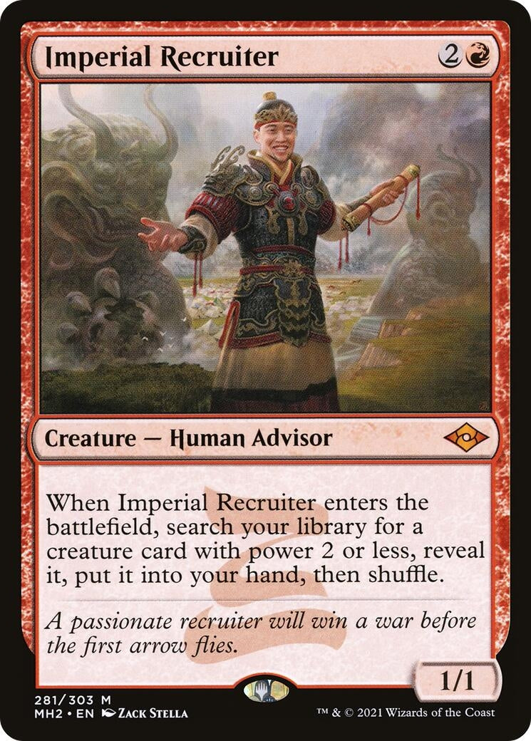 Image for Imperial Recruiter (281) (Modern Horizons 2) (MH2) - Magic: The Gathering