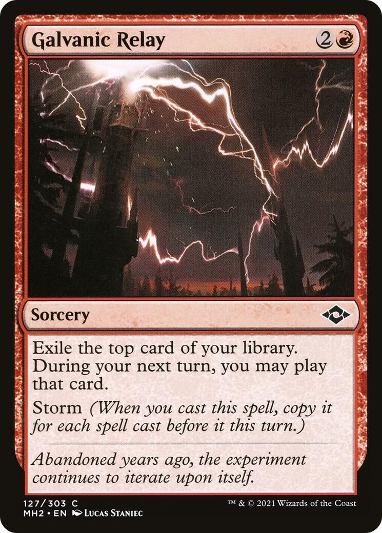 Image for Galvanic Relay (127) (Modern Horizons 2) (MH2) - Magic: The Gathering