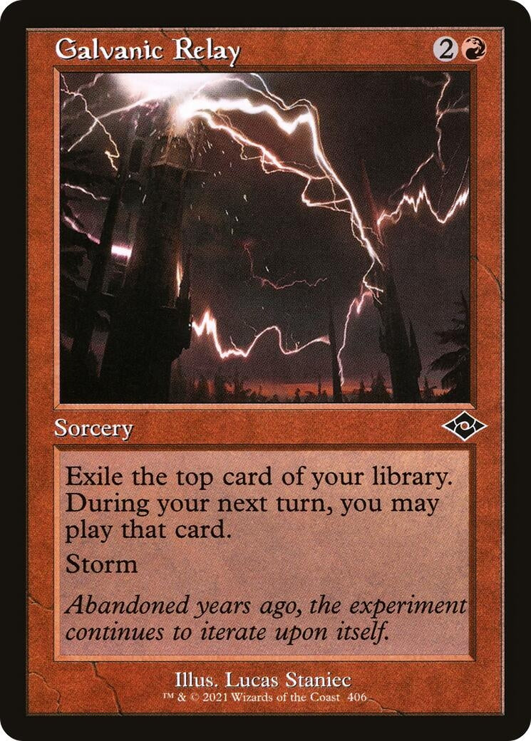 Image for Galvanic Relay (Retro Frame) (406) (Modern Horizons 2) (MH2) - Magic: The Gathering