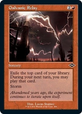 Image for Galvanic Relay (Retro Frame) (Foil Etched) (406) (Modern Horizons 2) (MH2) - Magic: The Gathering