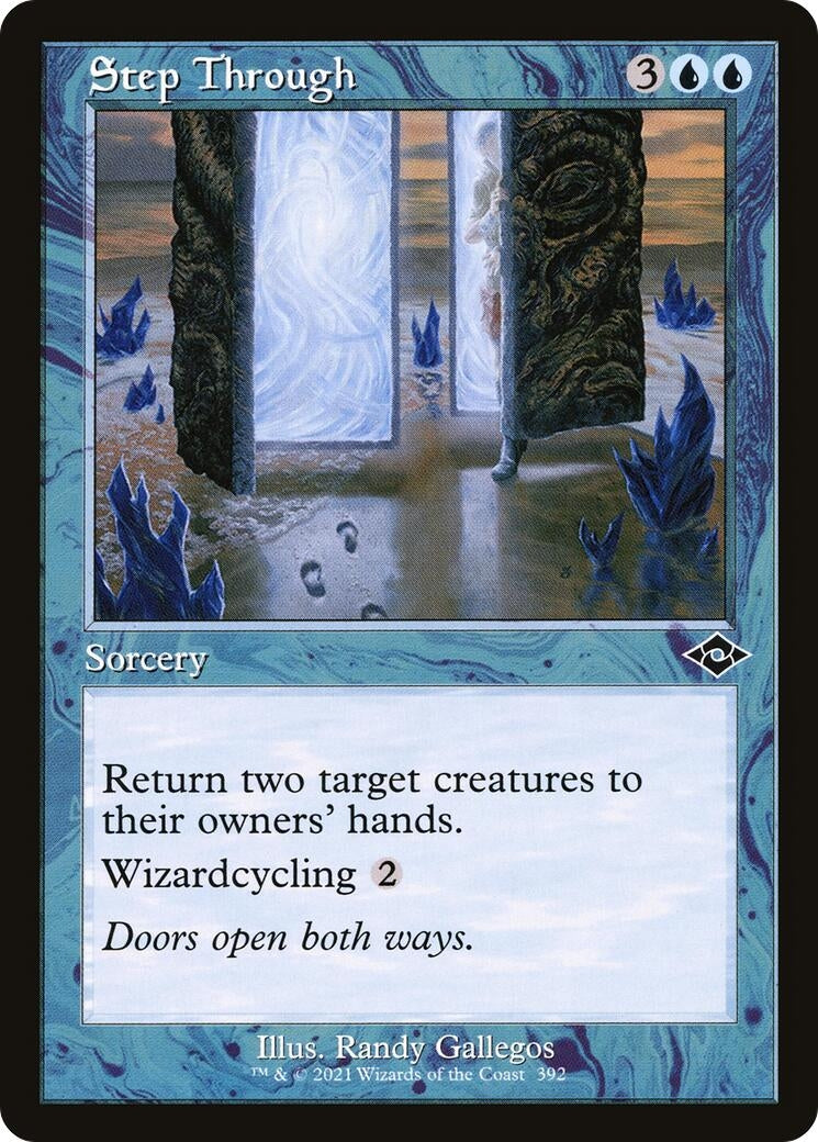 Image for Step Through (Retro Frame) (392) (Modern Horizons 2) (MH2) - Magic: The Gathering
