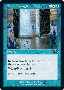 Image for Step Through (Retro Frame) (Foil Etched) (392) (Modern Horizons 2) (MH2) - Magic: The Gathering