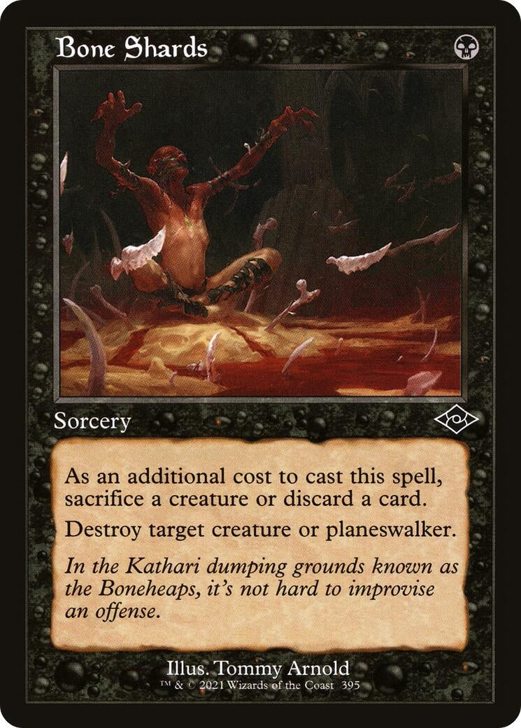 Image for Bone Shards (Retro Frame) (395) (Modern Horizons 2) (MH2) - Magic: The Gathering