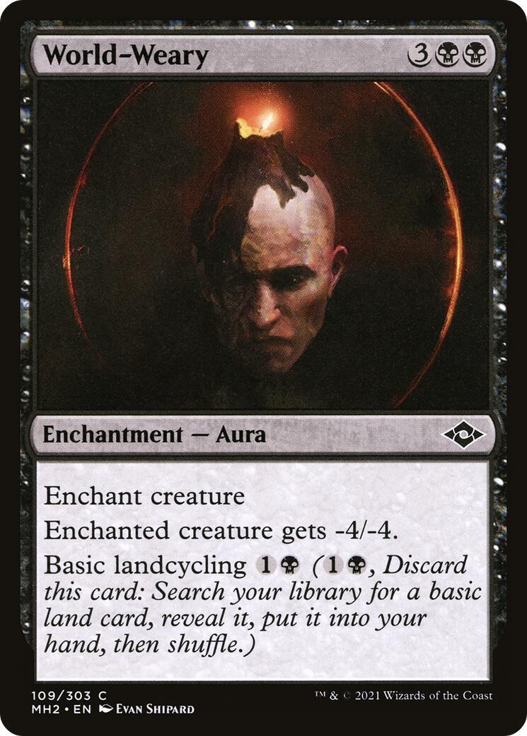 Image for World-Weary (109) (Modern Horizons 2) (MH2) - Magic: The Gathering