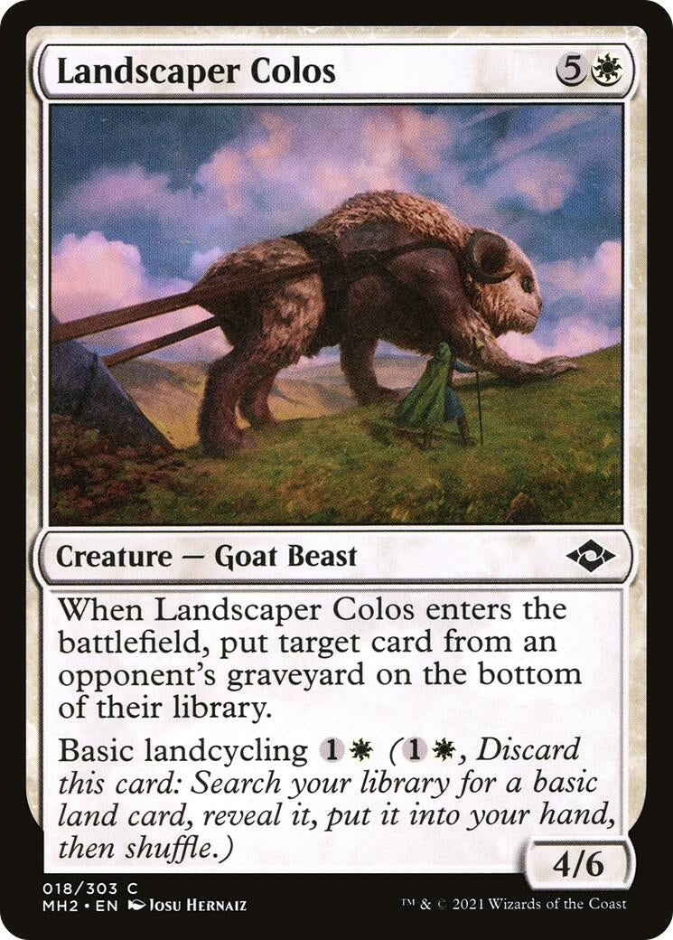 Image for Landscaper Colos (18) (Modern Horizons 2) (MH2) - Magic: The Gathering