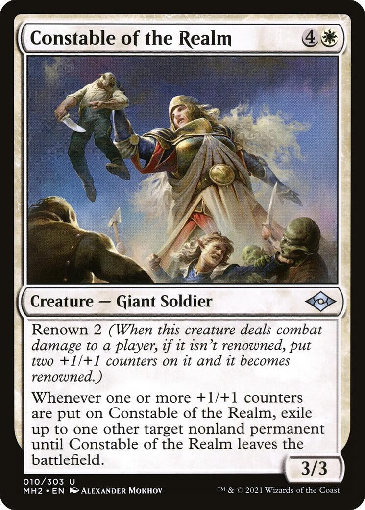 Image for Constable of the Realm (10) (Modern Horizons 2) (MH2) - Magic: The Gathering