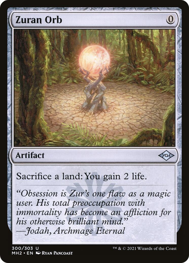 Image for Zuran Orb (300) (Modern Horizons 2) (MH2) - Magic: The Gathering