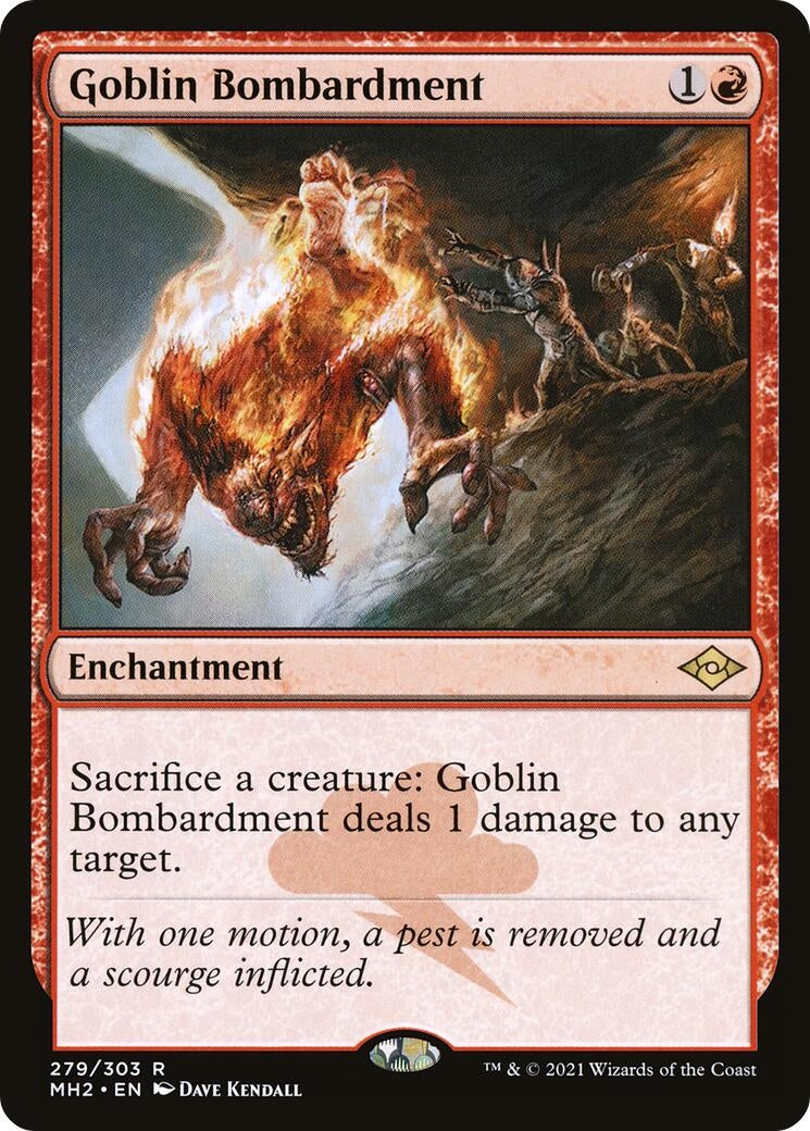 Image for Goblin Bombardment (279) (Modern Horizons 2) (MH2) - Magic: The Gathering