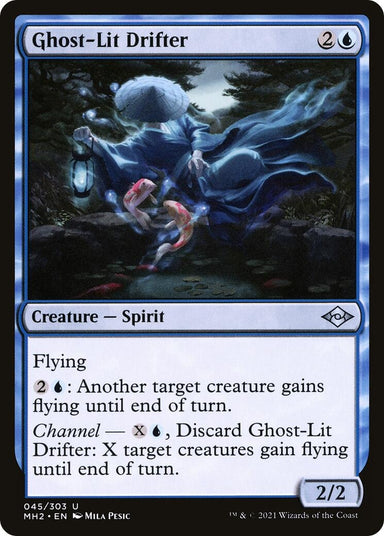 Image for Ghost-Lit Drifter (45) (Modern Horizons 2) (MH2) - Magic: The Gathering