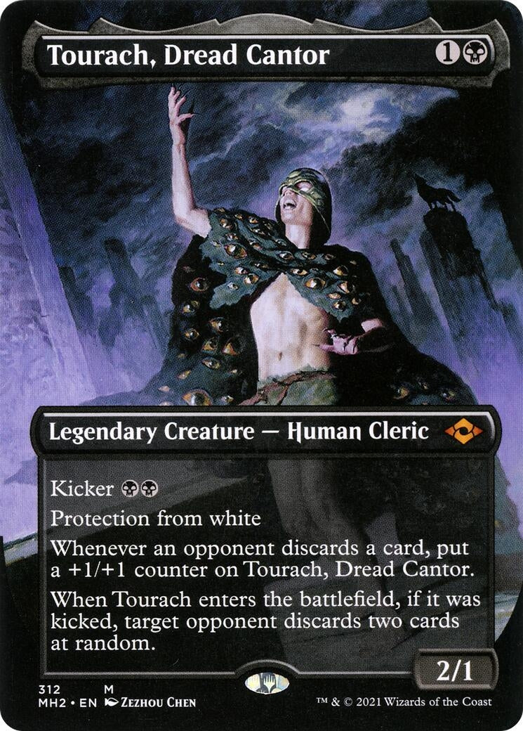 Image for Tourach, Dread Cantor (Borderless) (312) (Modern Horizons 2) (MH2) - Magic: The Gathering