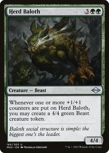 Image for Herd Baloth (165) (Modern Horizons 2) (MH2) - Magic: The Gathering
