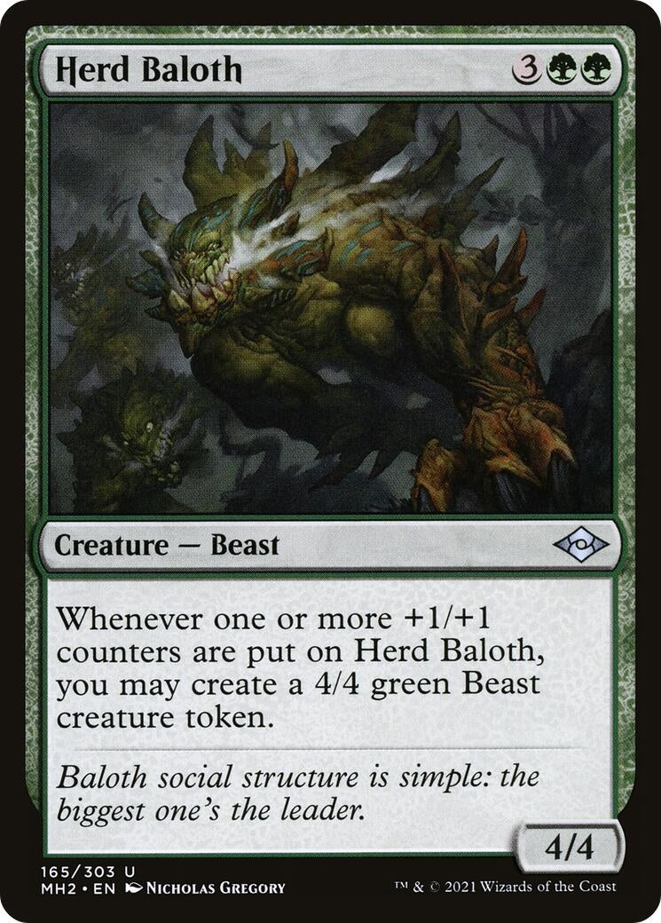 Image for Herd Baloth (165) (Modern Horizons 2) (MH2) - Magic: The Gathering