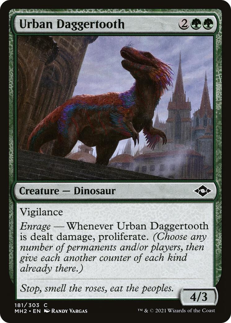 Image for Urban Daggertooth (181) (Modern Horizons 2) (MH2) - Magic: The Gathering