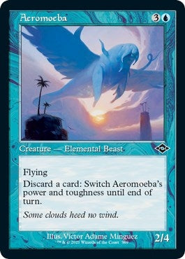 Image for Aeromoeba (Retro Frame) (Foil Etched) (389) (Modern Horizons 2) (MH2) - Magic: The Gathering