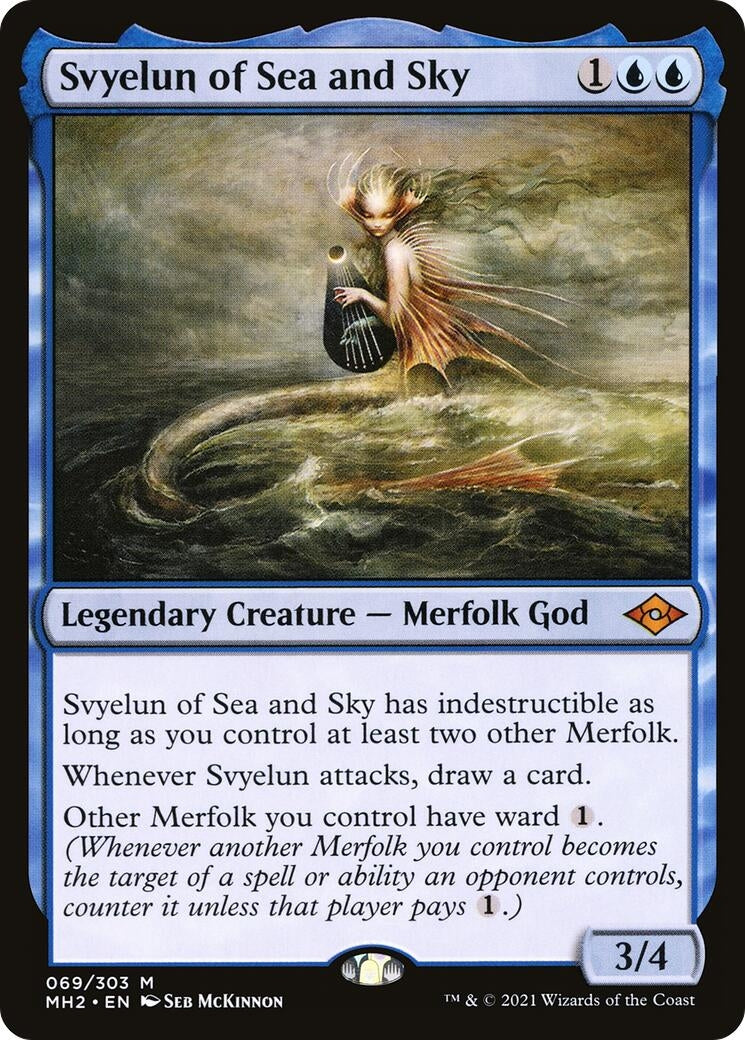 Image for Svyelun of Sea and Sky (69) (Modern Horizons 2) (MH2) - Magic: The Gathering
