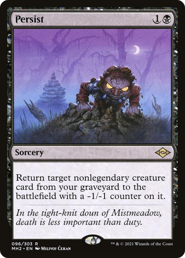 Image for Persist (96) (Modern Horizons 2) (MH2) - Magic: The Gathering