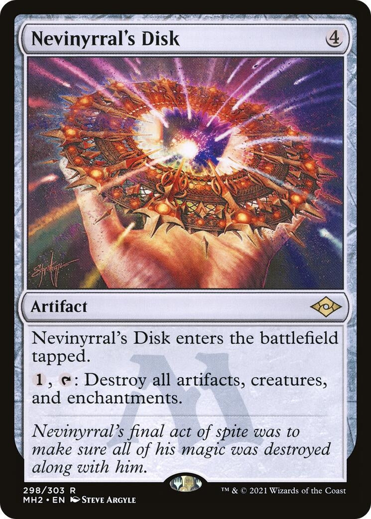 Image for Nevinyrral's Disk (298) (Modern Horizons 2) (MH2) - Magic: The Gathering