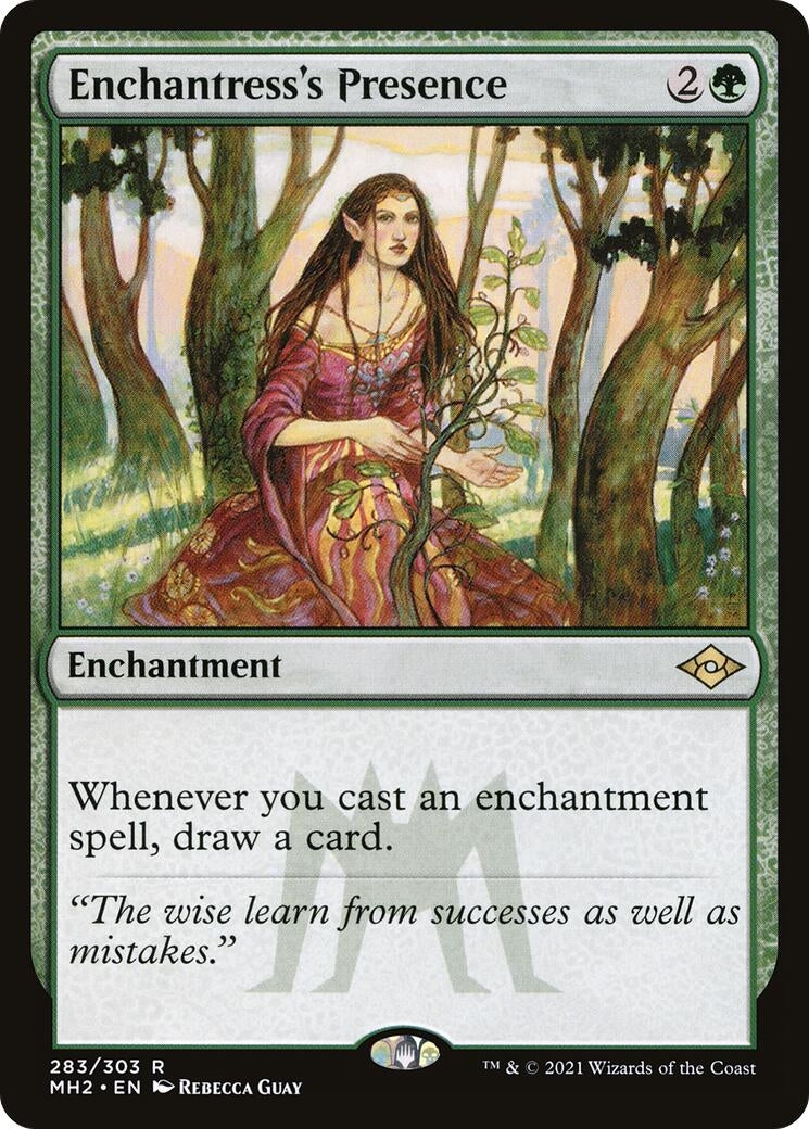 Image for Enchantress's Presence (283) (Modern Horizons 2) (MH2) - Magic: The Gathering